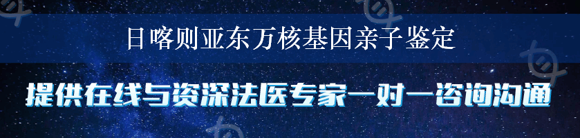 日喀则亚东万核基因亲子鉴定